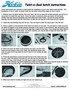Twist N Seal Hatch Instructions