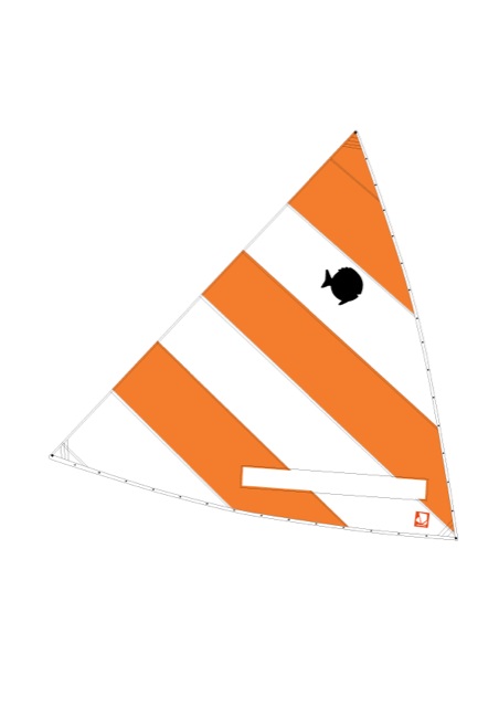 Sunfish Sail, Orange Pop