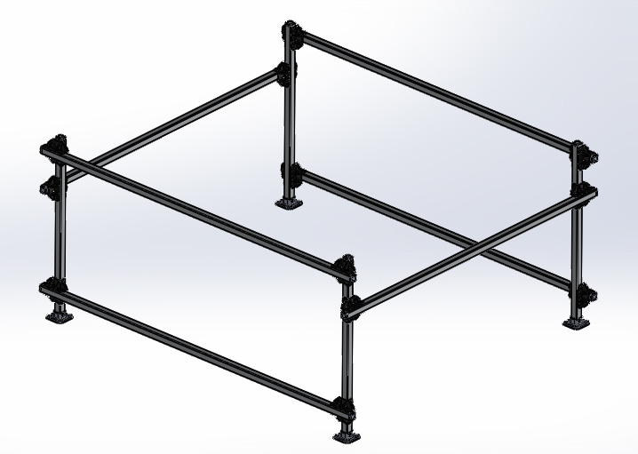 [3168] Dynamic Dolly Box Storage Rack (2 Boat)