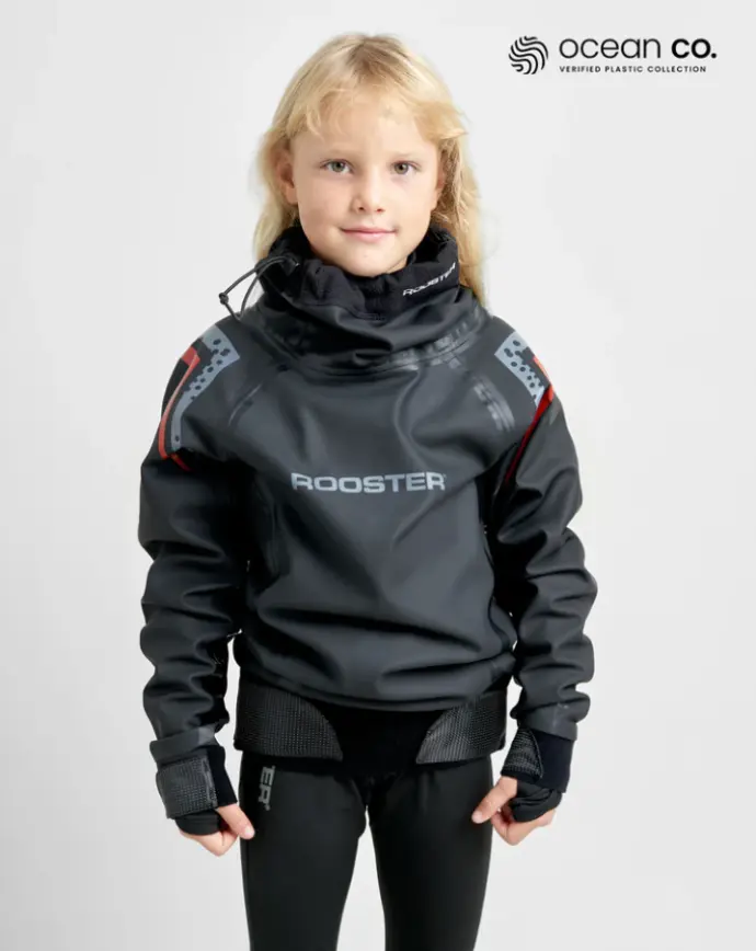 [6643] Rooster Junior Pro Aquafleece - Unisex (JM, Black)
