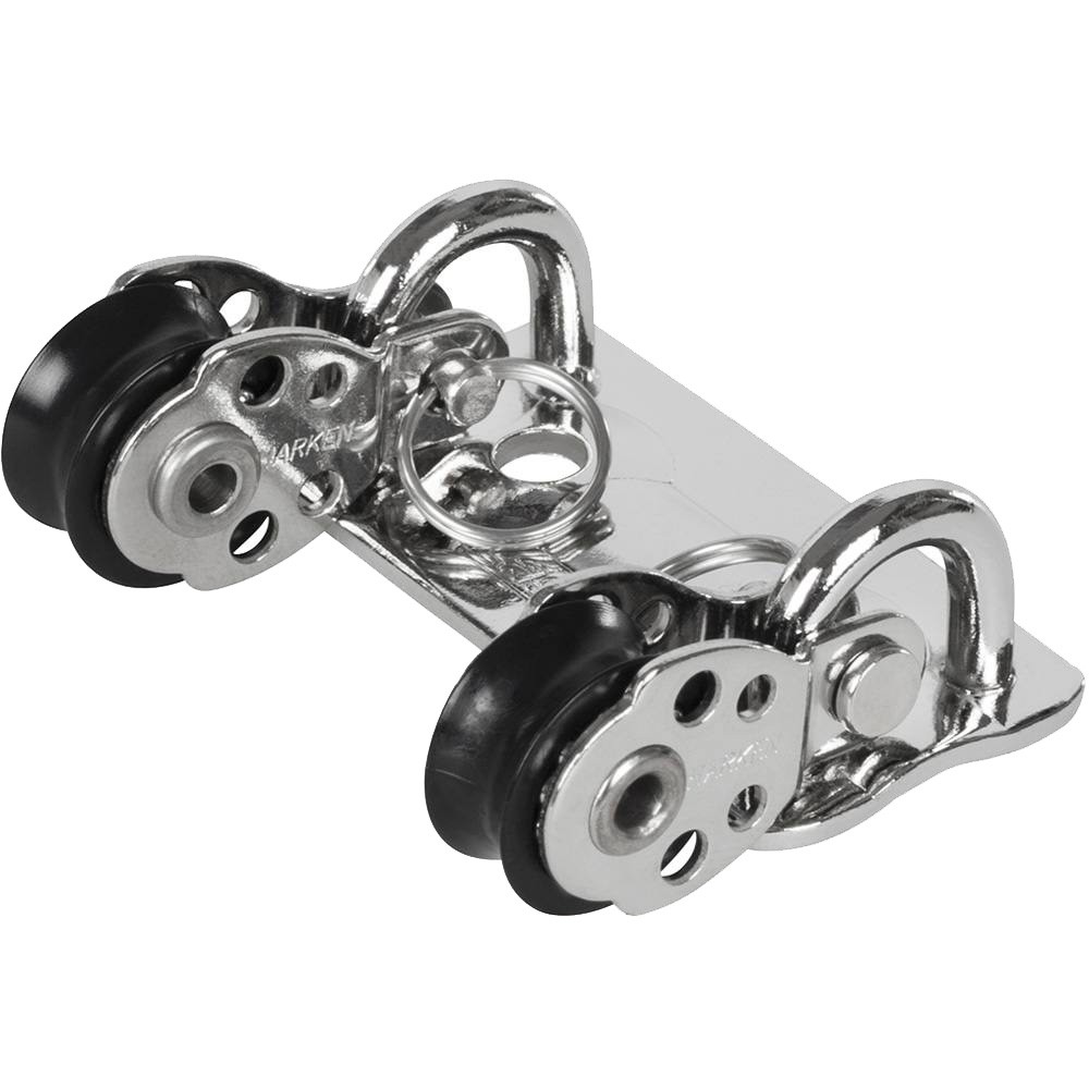 ILCA/Laser® Stainless Deck Plate w/ Blocks