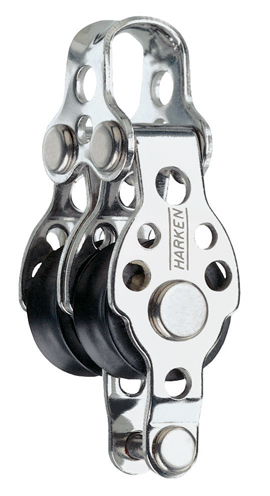 [6120] Harken 16mm Dbl Block w/ Becket