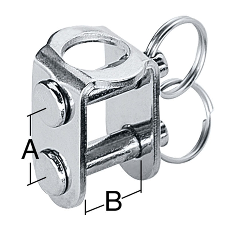 [5015] Harken 5mm Stainless Steel U-Adaptor, RS Aero