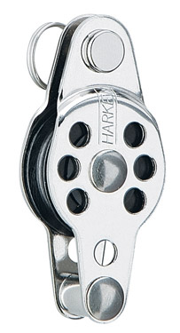 [6220] Harken 25mm Forkhead Wire Block with Becket, ILCA/Laser®