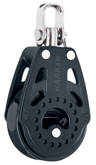 [1033] Harken 40mm Carbo Ratchet Block, Swivel