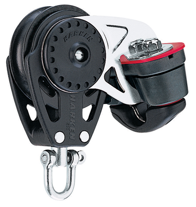 [1086] Harken 57 mm Block - Swivel, Cam Cleat