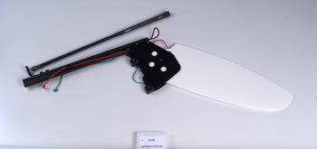 [2574] Open Skiff Rudder Assembly