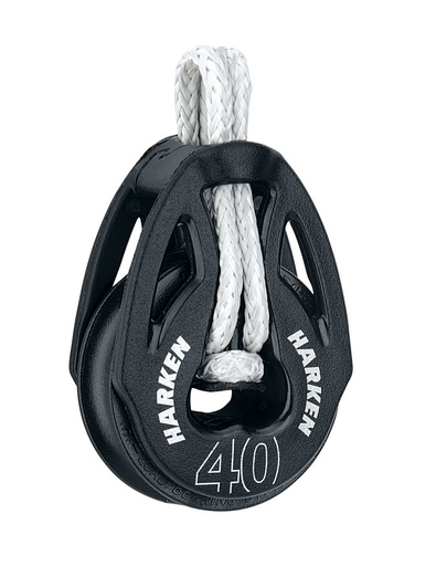 [1075] Harken 40mm T2 Loop Soft-Attach Block